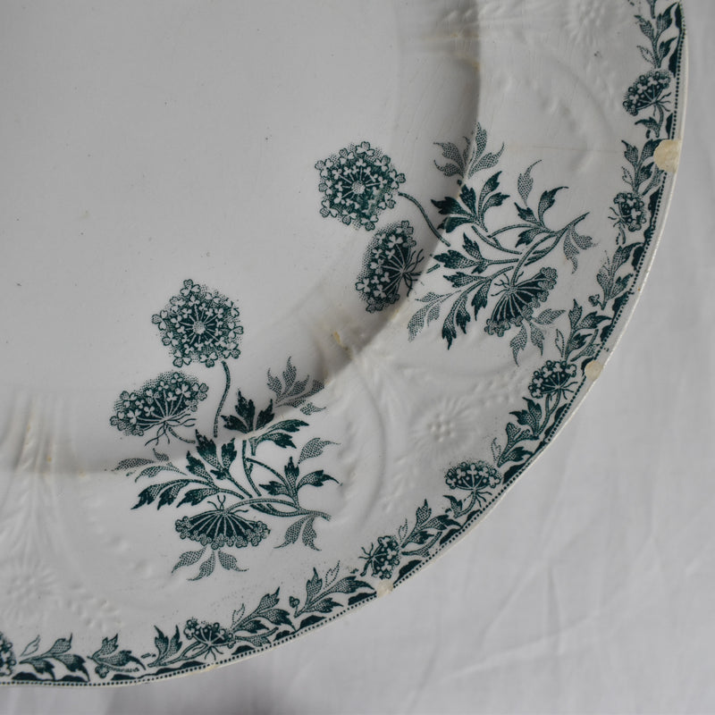 Antique Plate Saint-Amand Moscou E