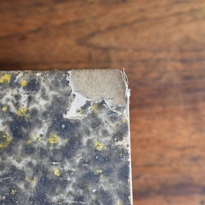 Antique book "Lois et Reglements des douanes"