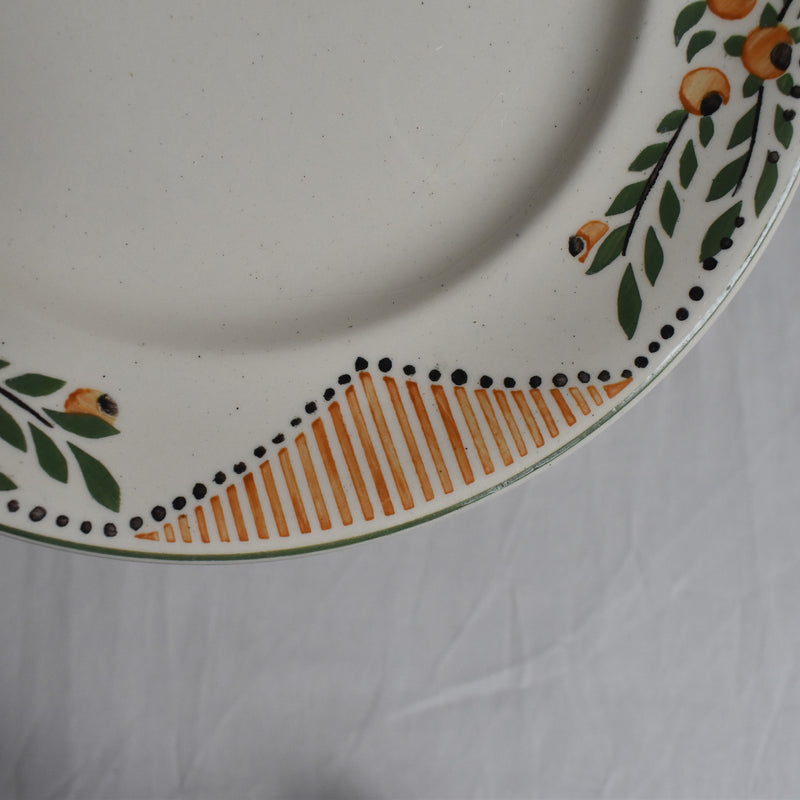 Antique Pedestal Plate, Ron Hui, Antibes
