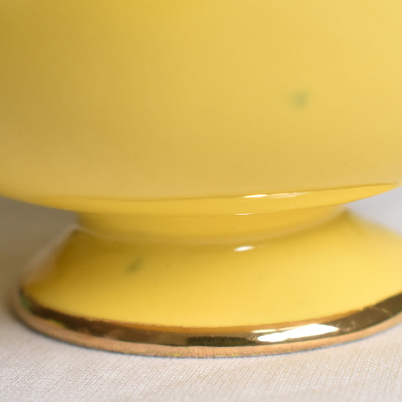 ア.ドラサンヴァル A.Dressinval コーヒーカップ＆ソーサー イェロー C