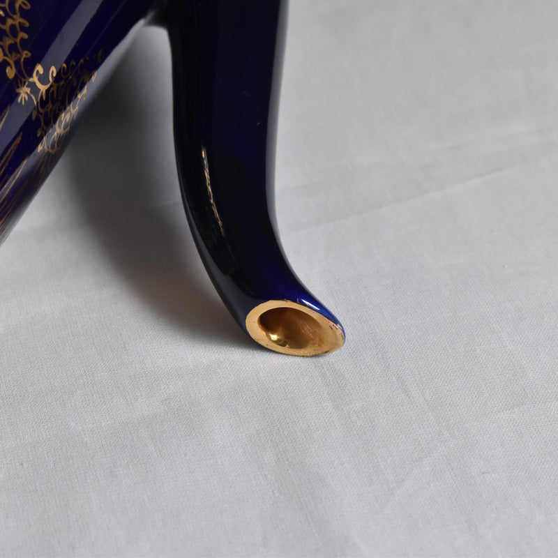 ア.ドラサンヴァル A.Dressinval コーヒーポット ダークブルー B