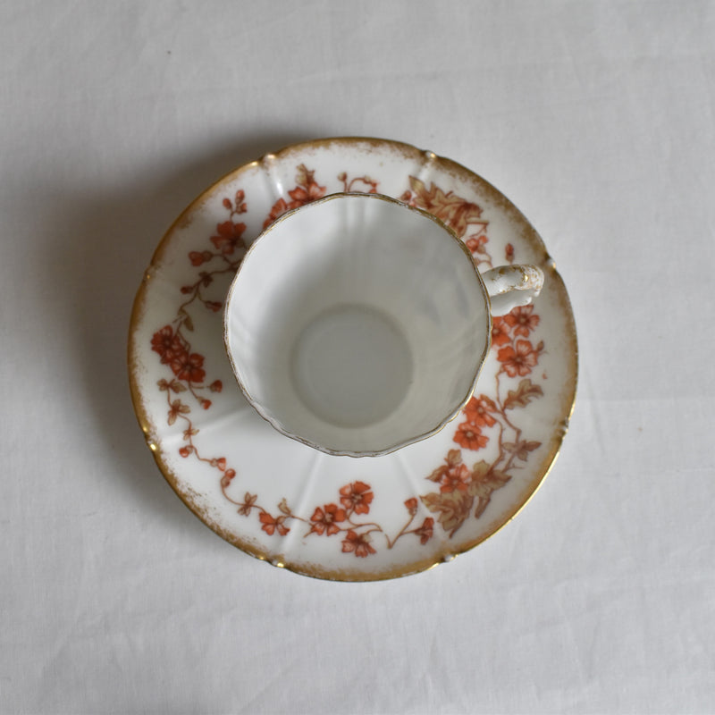 Vintage Cup & Saucer Guerre / Dijon E