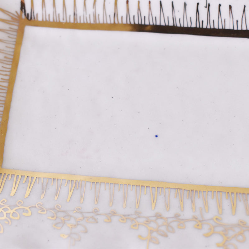 ア.ドラサンヴァル A.Dressinval ケーキプレート ホワイト