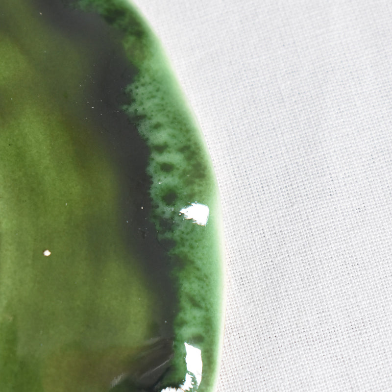 ア.ドラサンヴァル A.Dressinval コーヒーカップ＆ソーサー ダークグリーン A