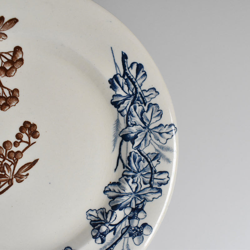 アンティークプレート JS&Cieクレールフォンテーヌ Chasse