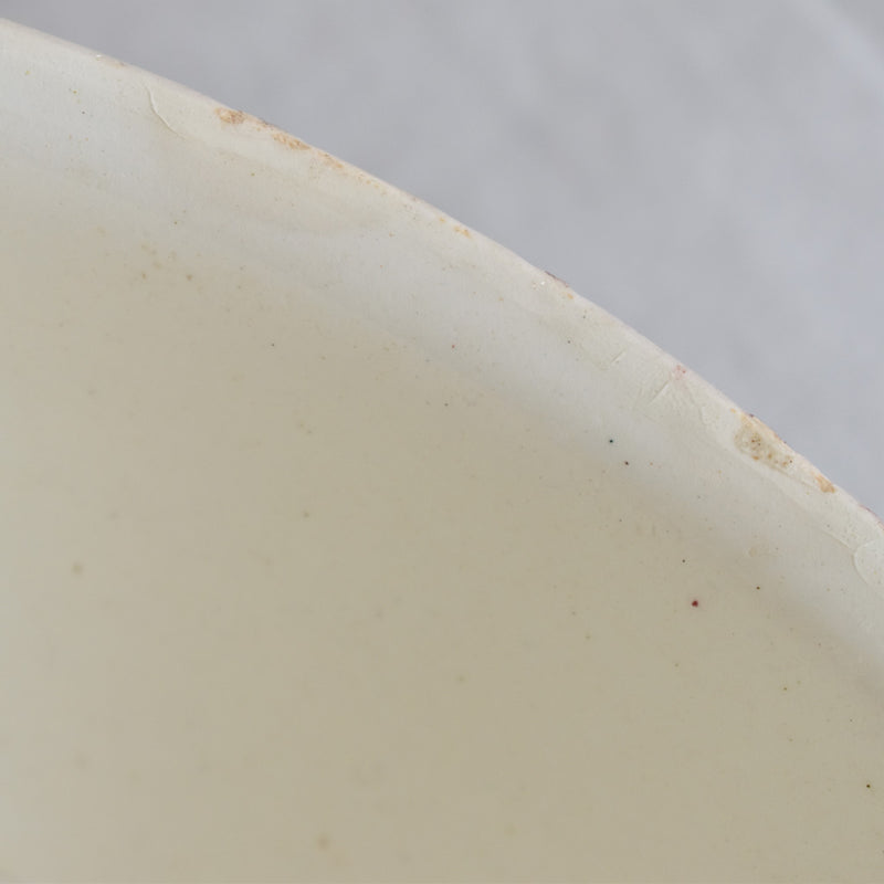 Antique Salad Bowl K&G Luneville Senlis