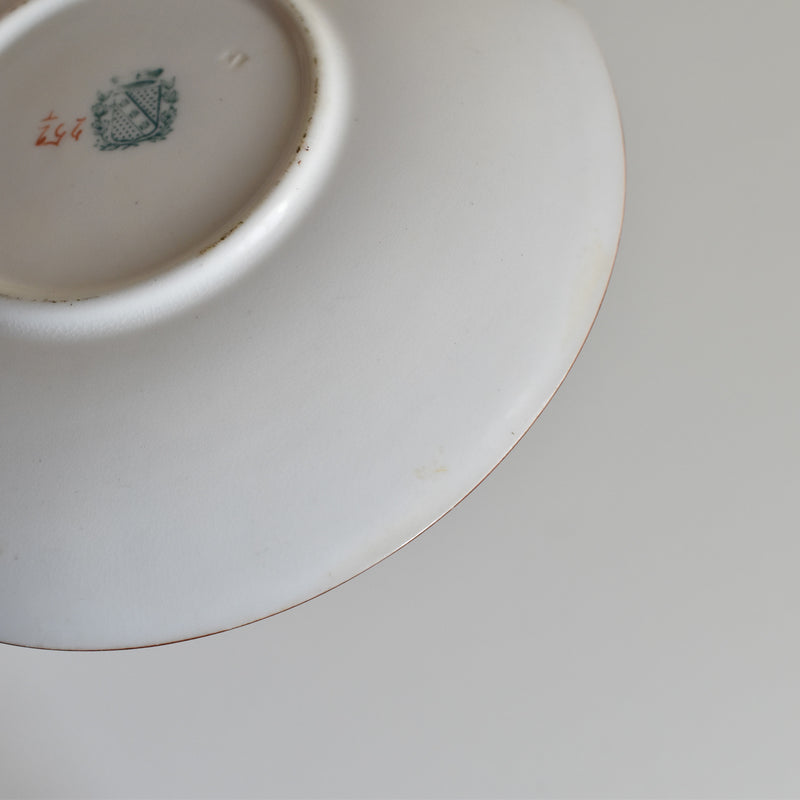 Antique Cup & Saucer Sarreguemines Minton 252 F