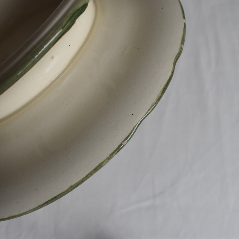 Antique Pedestal Plate Longchamp