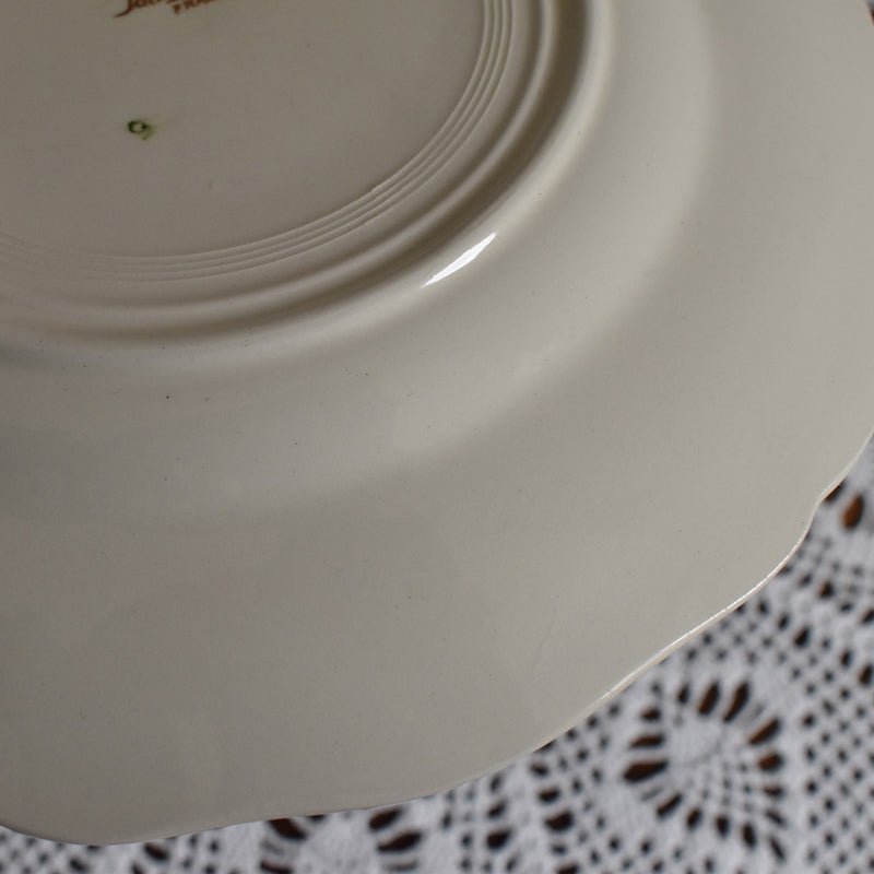 Vintage Plate Digoin & Sarreguemines Agreste A