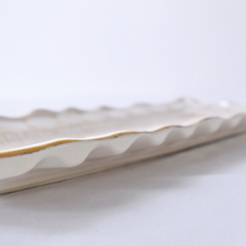 ア.ドラサンヴァル A.Dressinval ケーキプレート ホワイト