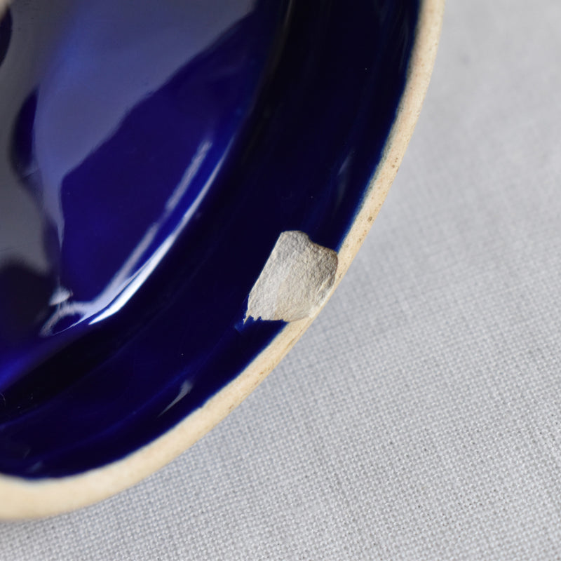 ア.ドラサンヴァル A.Dressinval シュガーポット ダークブルー B