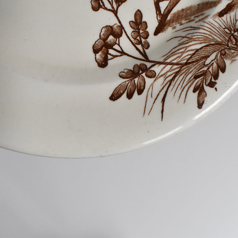 アンティークプレート JS&Cieクレールフォンテーヌ Chasse