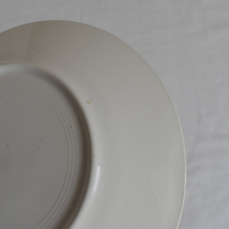 Antique plate K&G Luneville Platane O