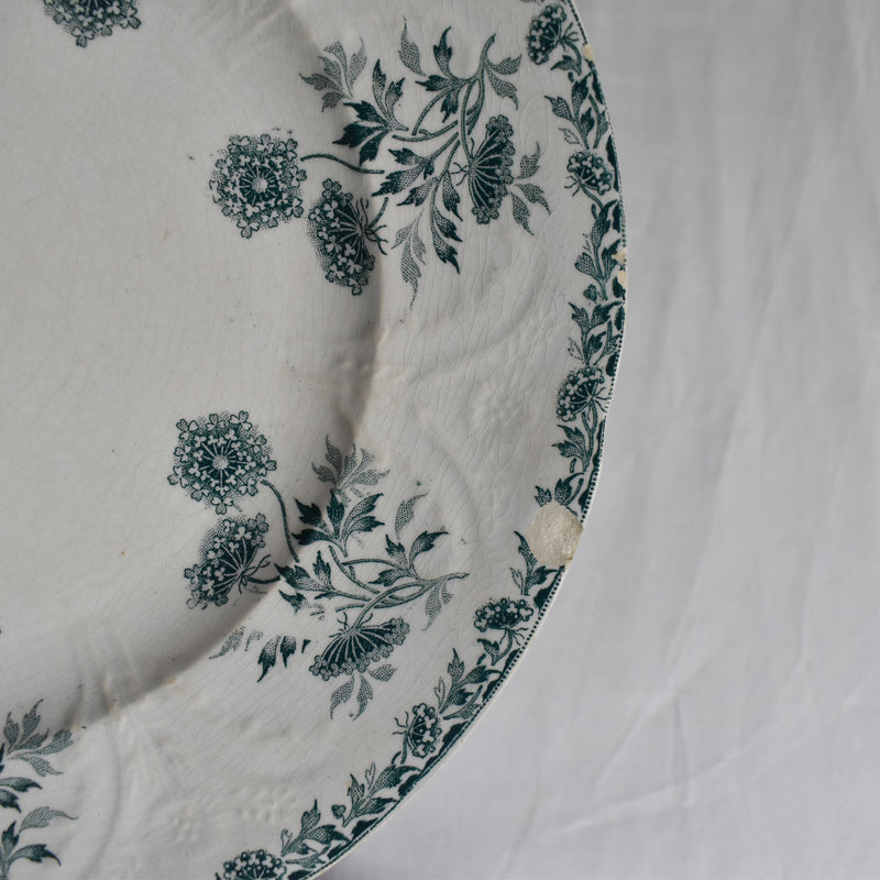 Antique Plate Saint-Amand Moscou F