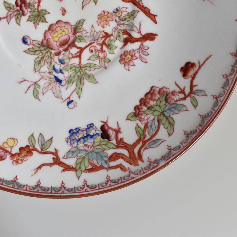 Antique Cup & Saucer Sarreguemines Minton 252 F