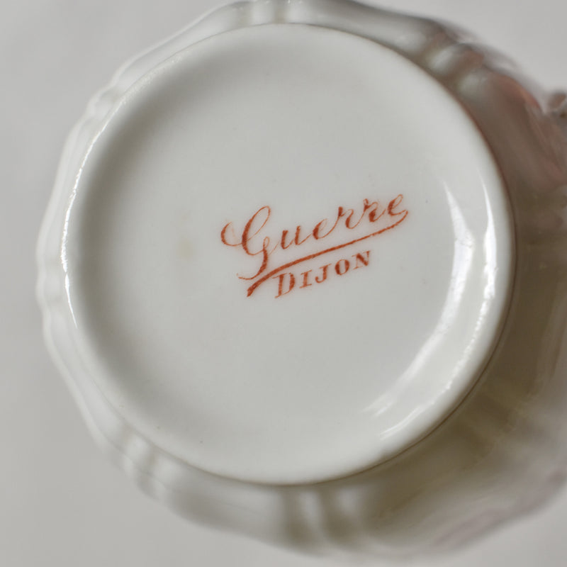 Vintage Cup & Saucer Guerre / Dijon E