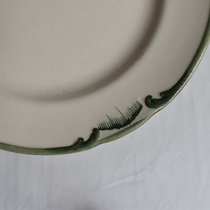 Antique Pedestal Plate Longchamp