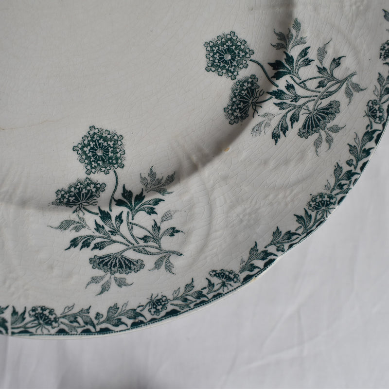 Antique Plate Saint-Amand Moscou F
