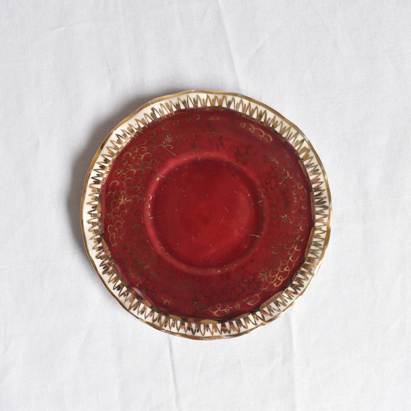 ア.ドラサンヴァル A.Dressinval コーヒーカップ＆ソーサー レッド C