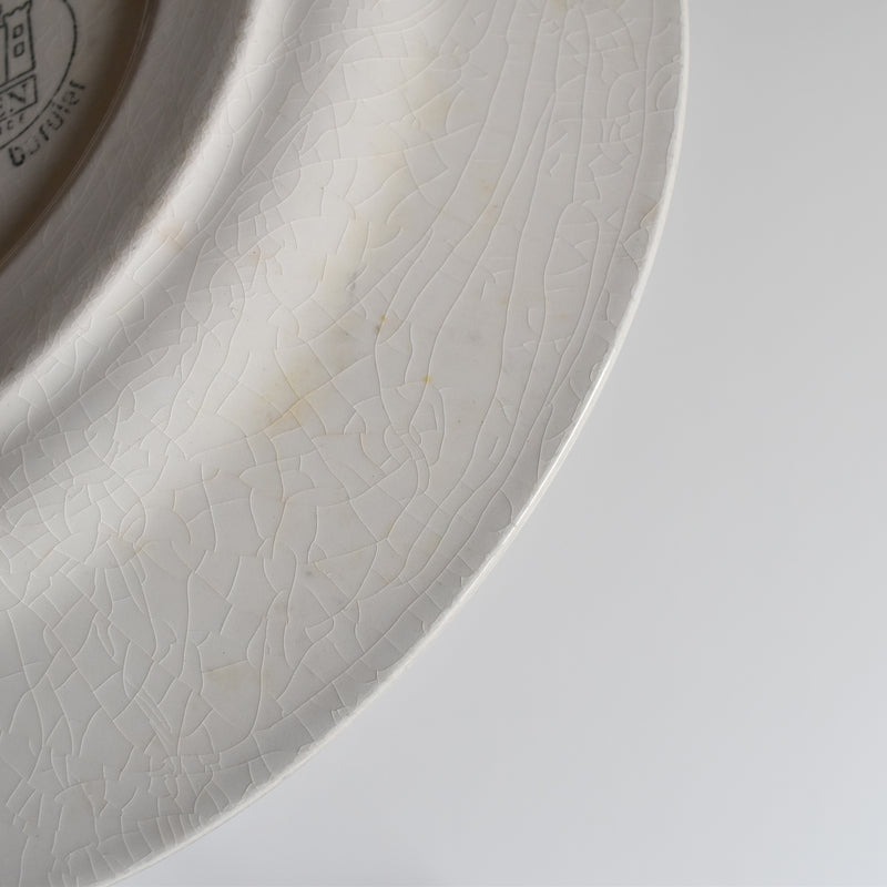 Vintage Plate Gien Primrose Bordier A