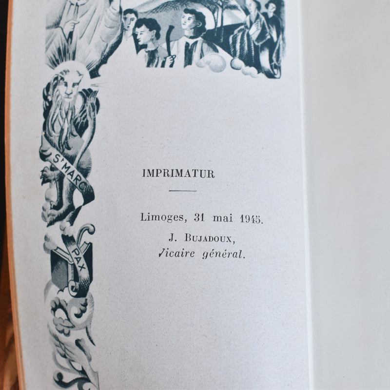 Vintage book: Missel des Evangélistes