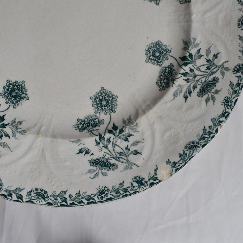 Antique Plate Saint-Amand Moscou F