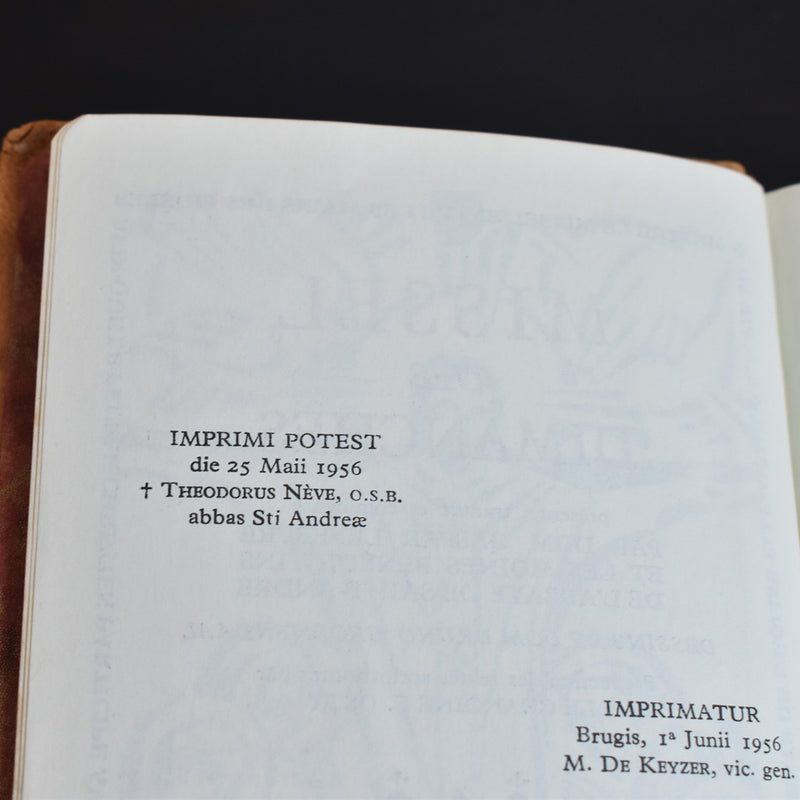 Vintage book: Missal for Sundays