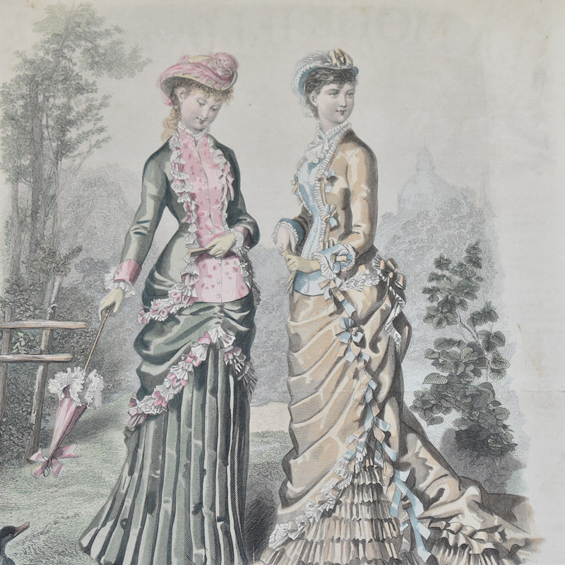 Antique Print: La Mode Illustrée
