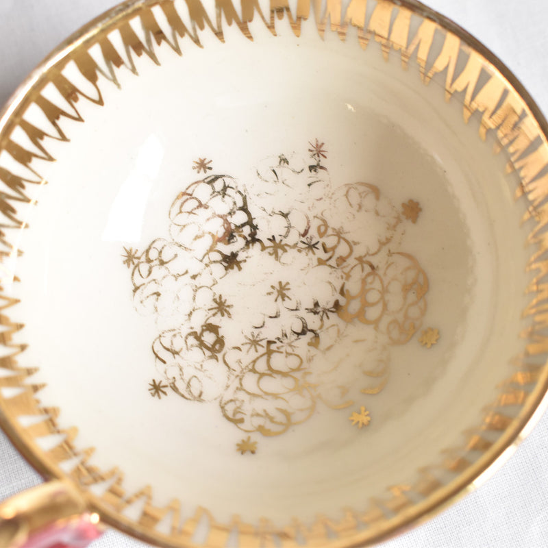 ア.ドラサンヴァル A.Dressinval コーヒーカップ＆ソーサー レッド C