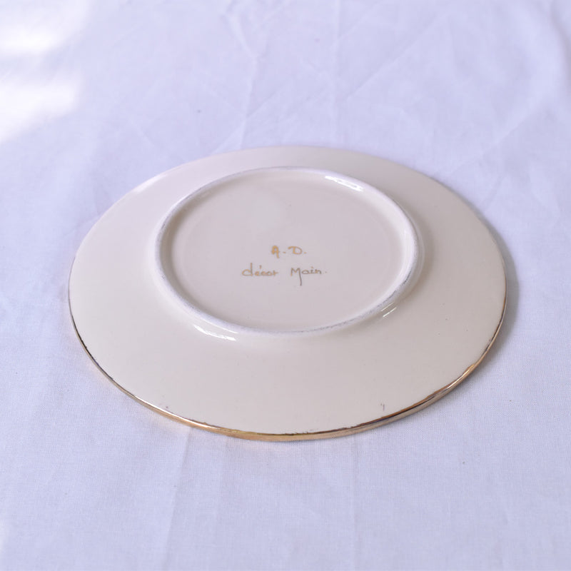 ア.ドラサンヴァル A.Dressinval デザート皿 ホワイト