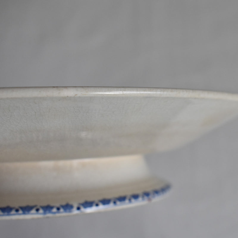 Antique Footed Plate - Lunéville Sans Gêne