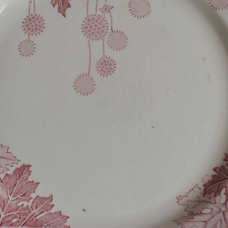 Antique Plate K&G Luneville Platane P