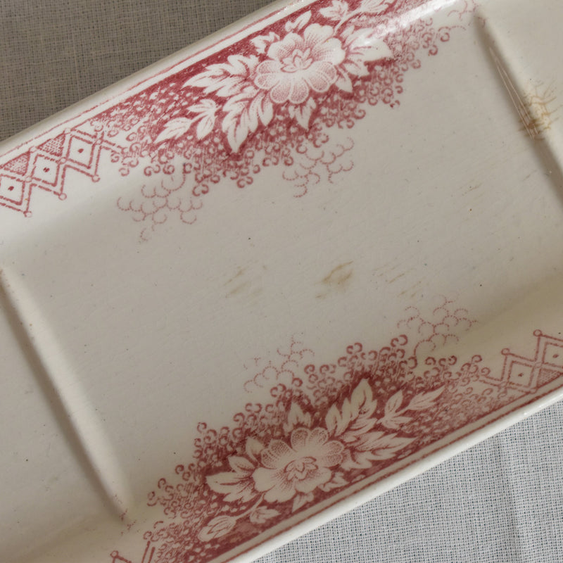 Antique Soap Dish U&C Sarreguemines Jardiniere