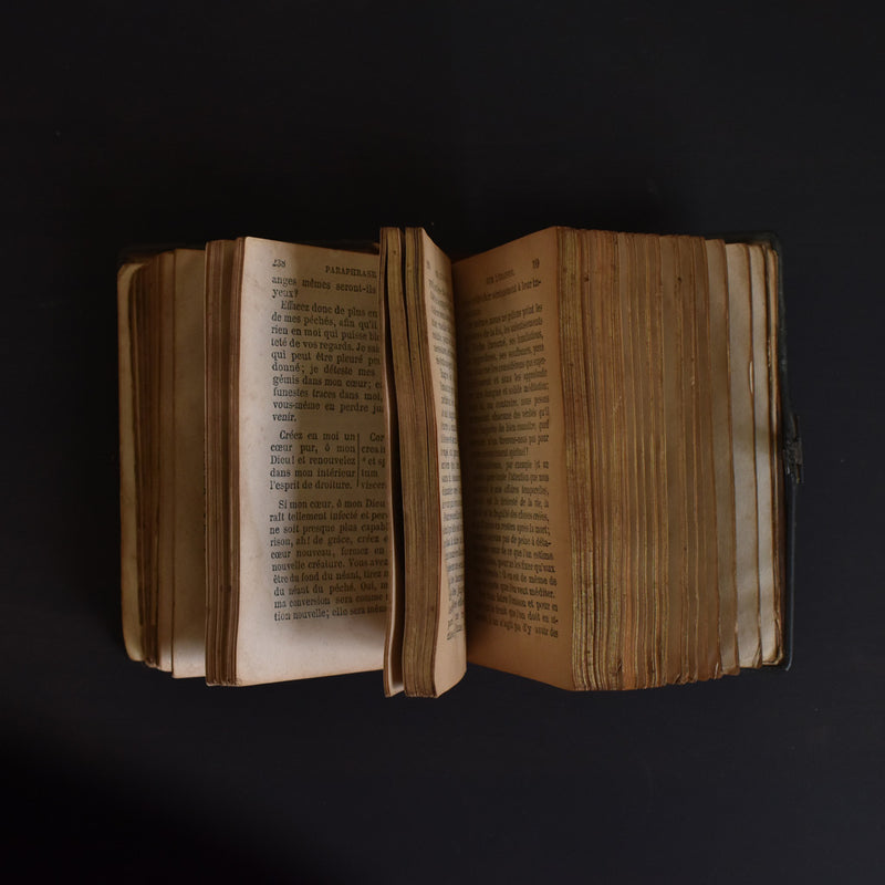 Antique book: Receuil de Prières
