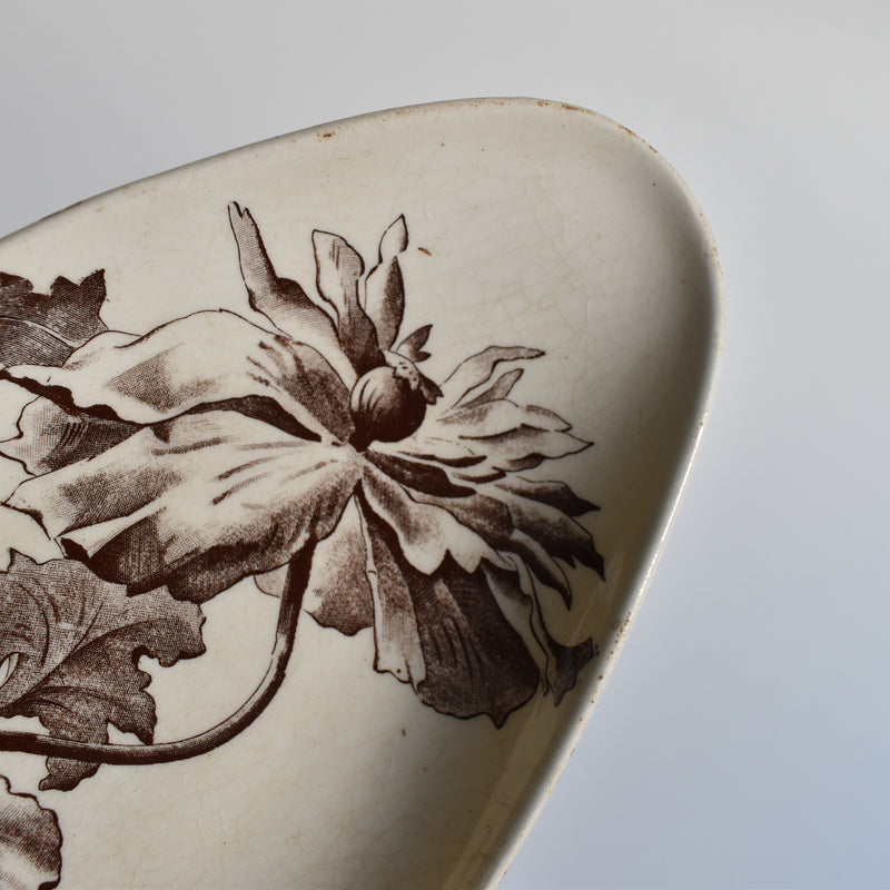 Antique Gien Raviere Ete