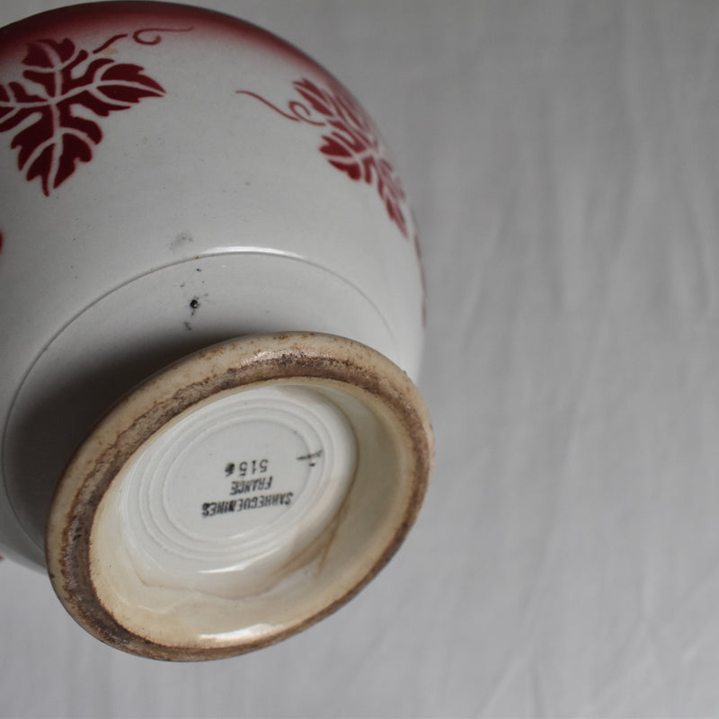Vintage Digoin & Sarreguemines Cafe au Lait Bowl 5156