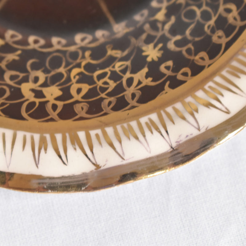 ア.ドラサンヴァル A.Dressinval コーヒーカップ＆ソーサー ブラウン A