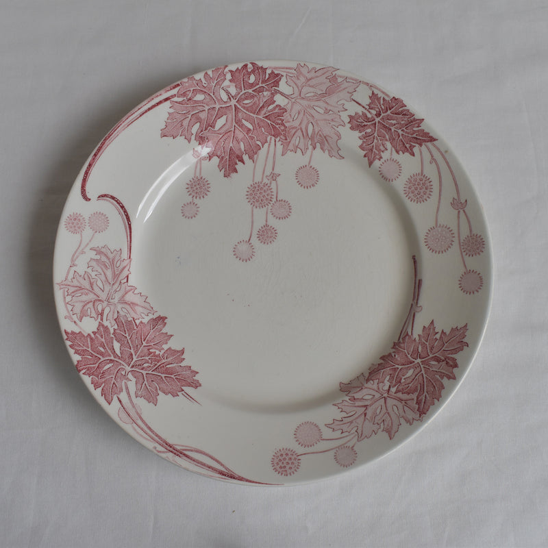 Antique Plate: K&G Luneville "Platane Q"