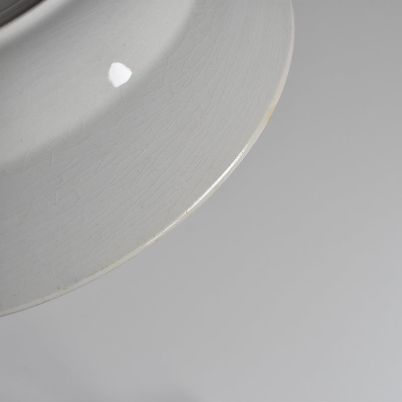 Vintage Deep Plate, Moulin des Loups "Bleuets E"