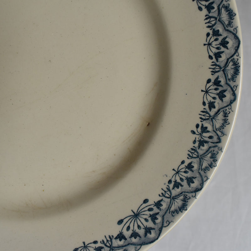 Antique Footed Plate, Longchamp André