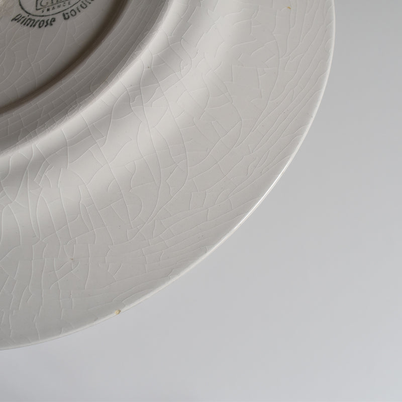 Vintage Plate Gien Primrose Bordier B