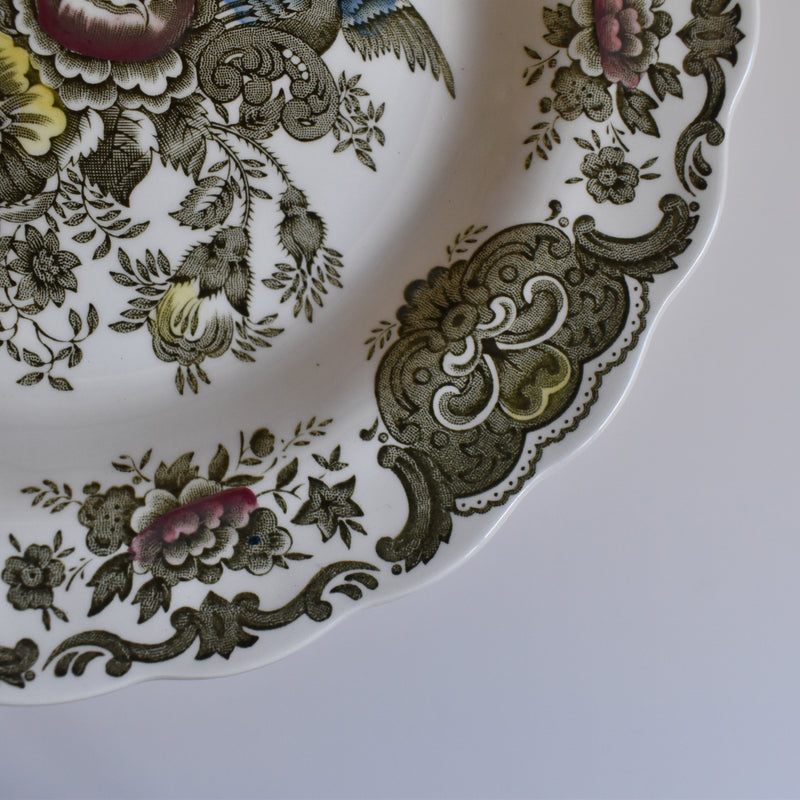 Vintage Deep Plate, Staffordshire Windsor A