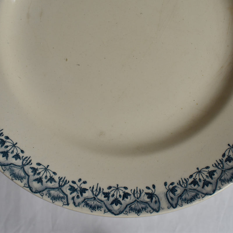 Antique Footed Plate, Longchamp André