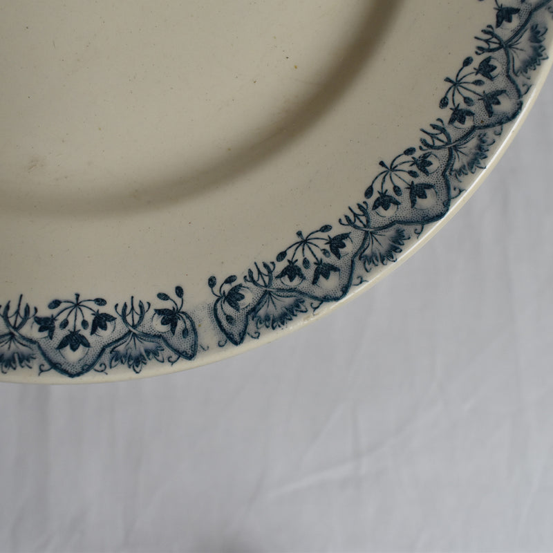 Antique Footed Plate, Longchamp André