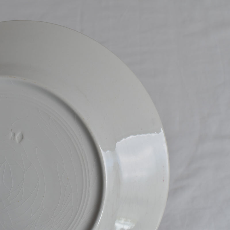 Antique Plate: K&G Luneville "Platane Q"