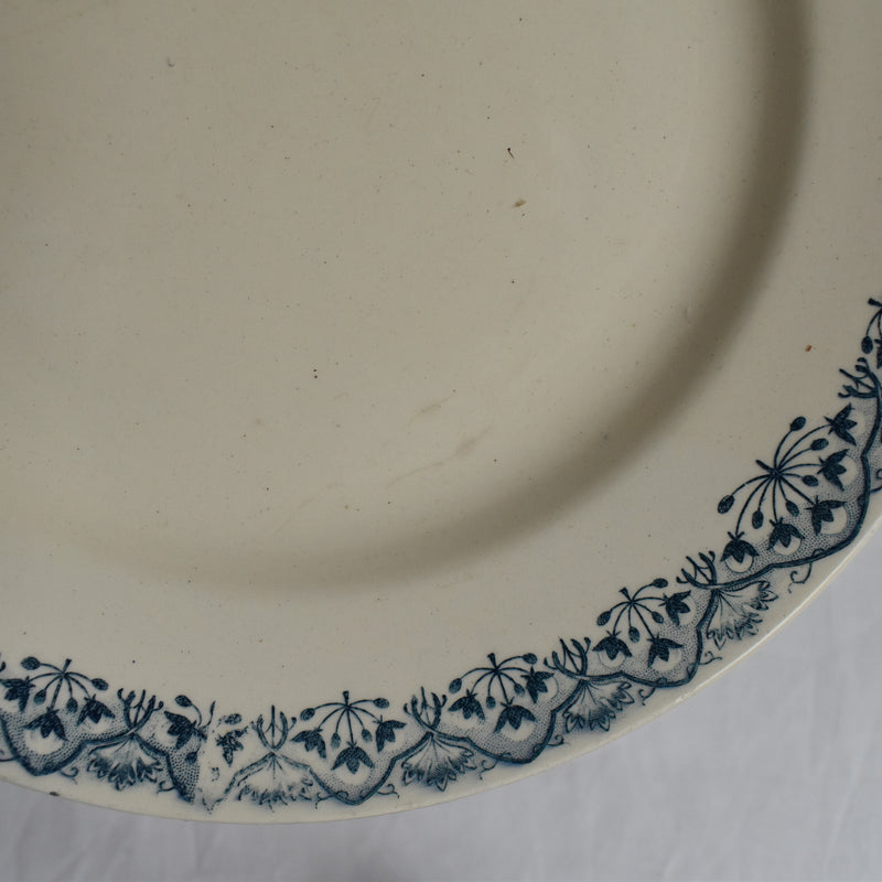Antique Footed Plate, Longchamp André