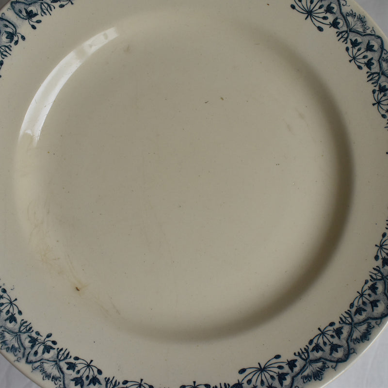 Antique Footed Plate, Longchamp André