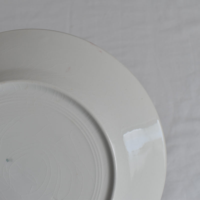 Antique Plate: K&G Luneville "Platane Q"