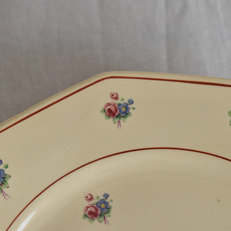 Antique Plate with Pedestal Mullanderoux