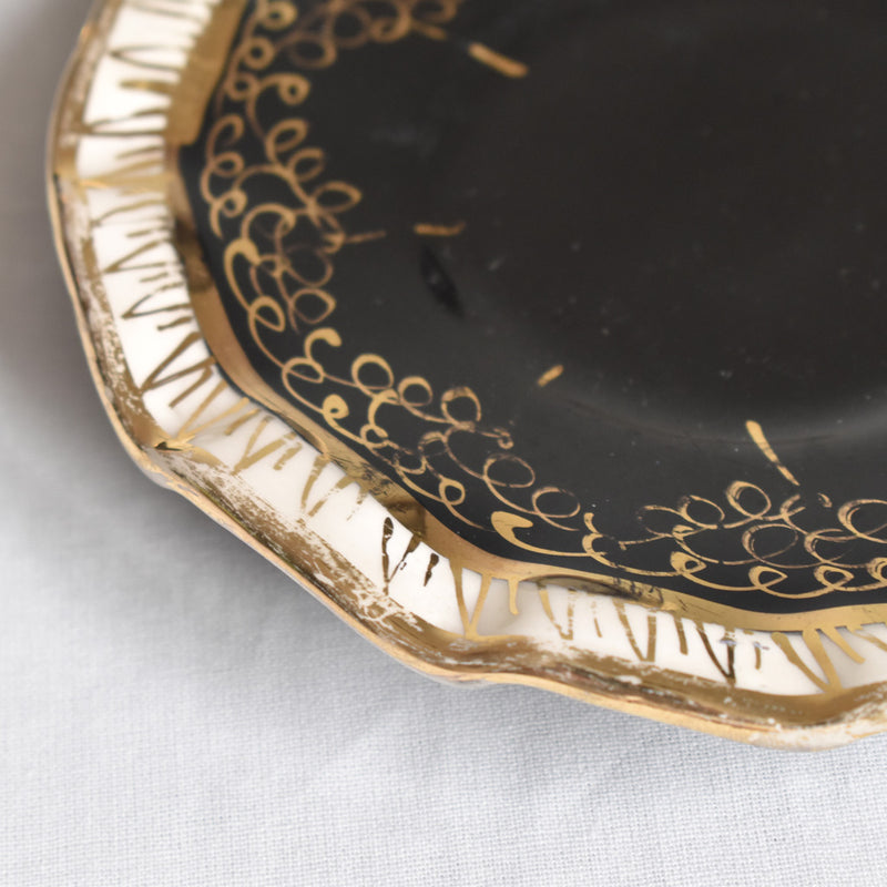 ア.ドラサンヴァル A.Dressinval コーヒーカップ＆ソーサー ブラック A